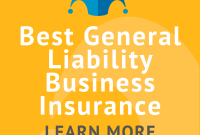 Comprehensive general liability insurance for small business